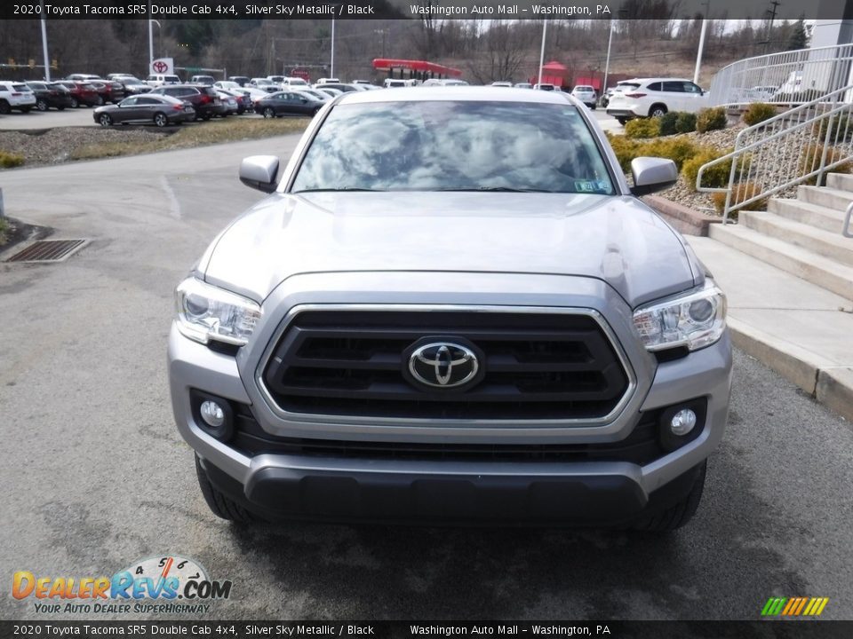 2020 Toyota Tacoma SR5 Double Cab 4x4 Silver Sky Metallic / Black Photo #10