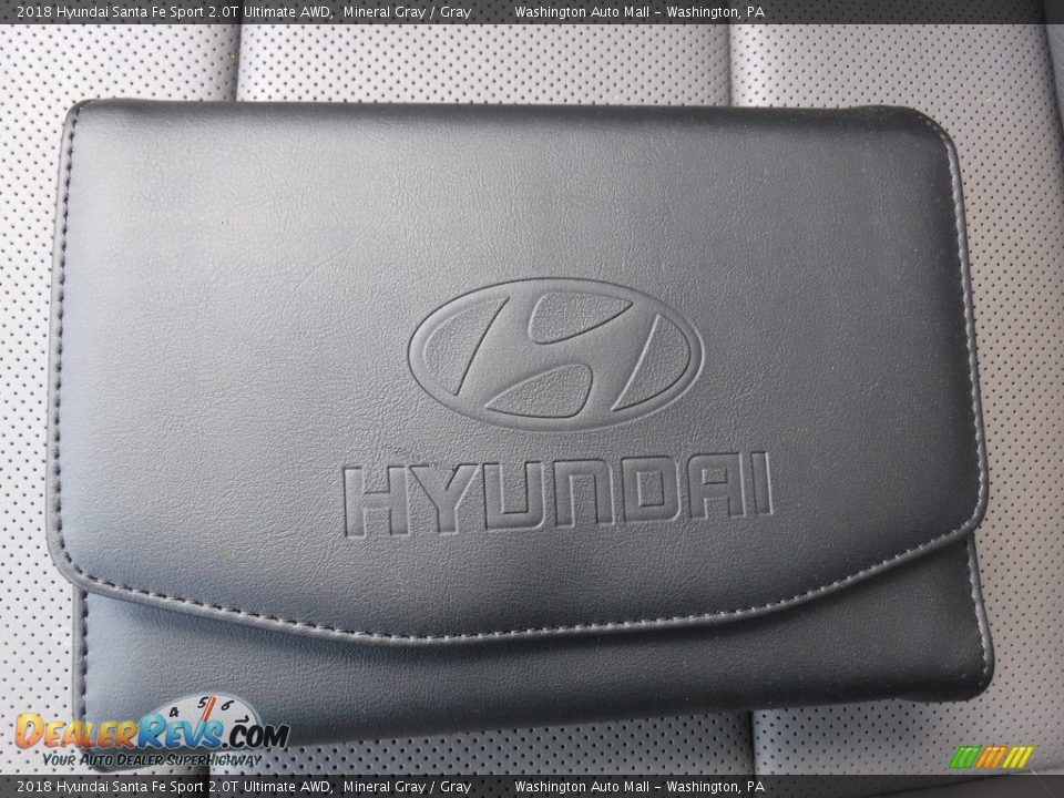 2018 Hyundai Santa Fe Sport 2.0T Ultimate AWD Mineral Gray / Gray Photo #30