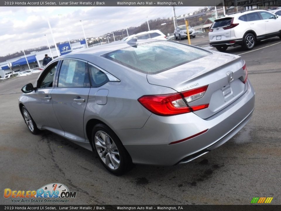 2019 Honda Accord LX Sedan Lunar Silver Metallic / Black Photo #5