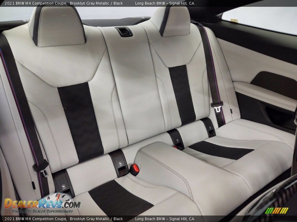 Rear Seat of 2021 BMW M4 Competition Coupe Photo #24