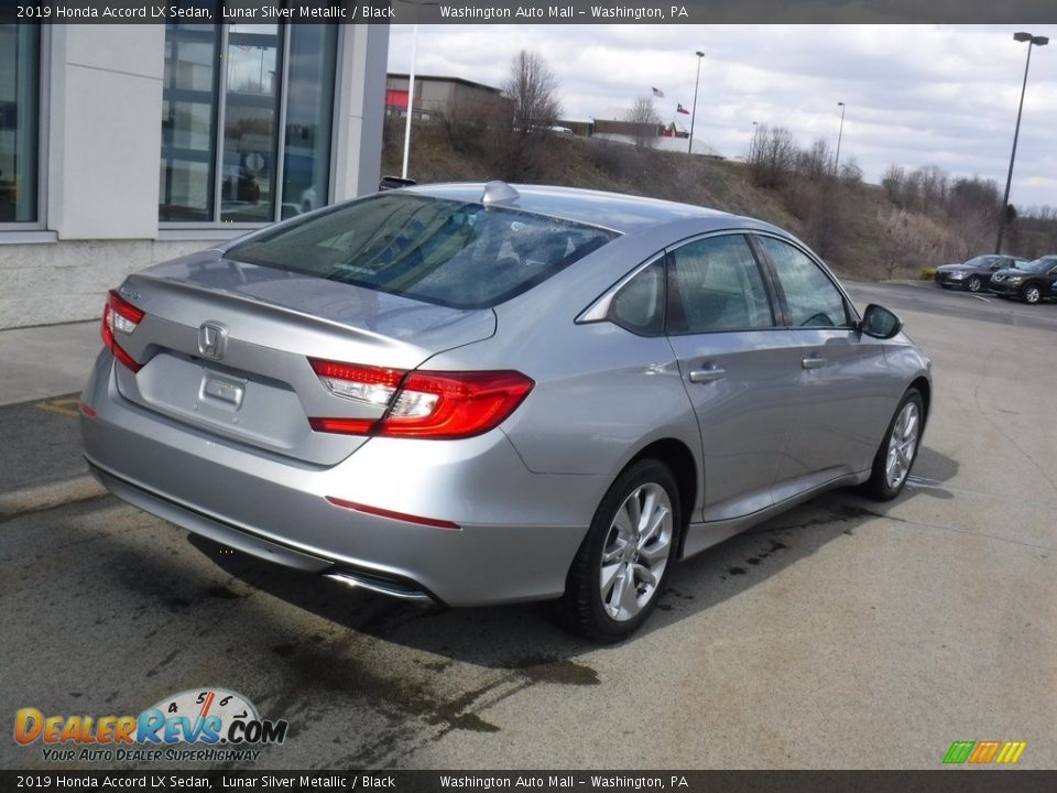 2019 Honda Accord LX Sedan Lunar Silver Metallic / Black Photo #7