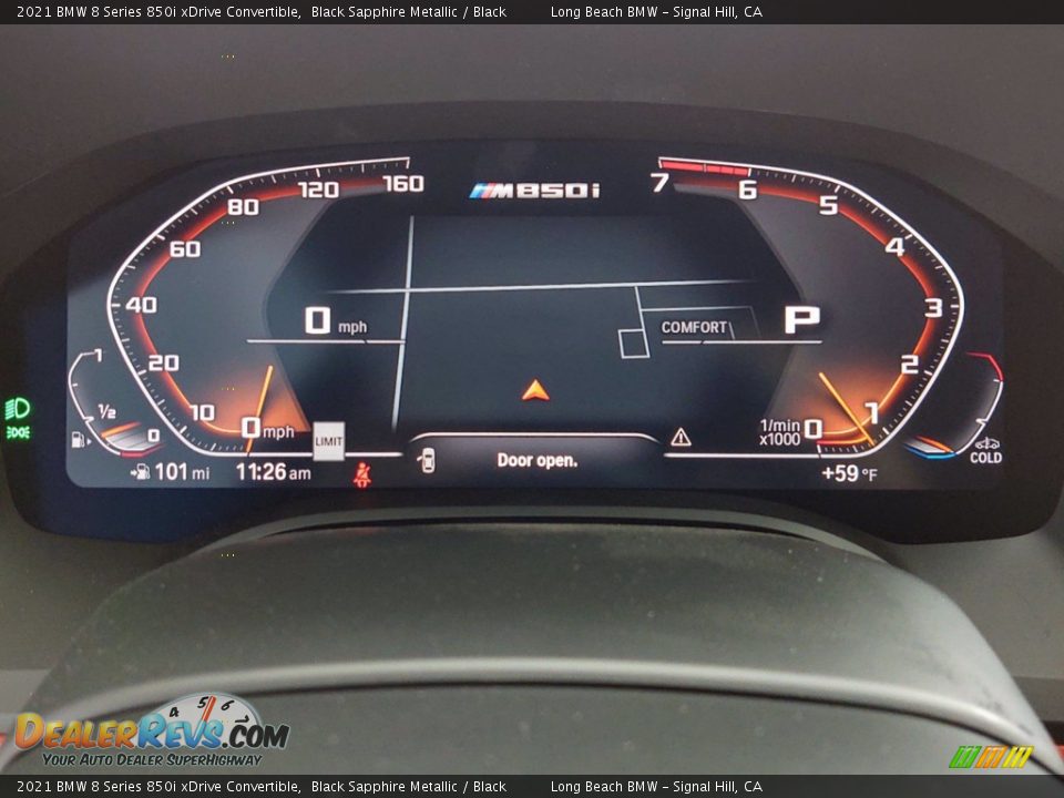 2021 BMW 8 Series 850i xDrive Convertible Gauges Photo #17