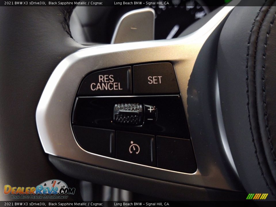 2021 BMW X3 sDrive30i Steering Wheel Photo #15