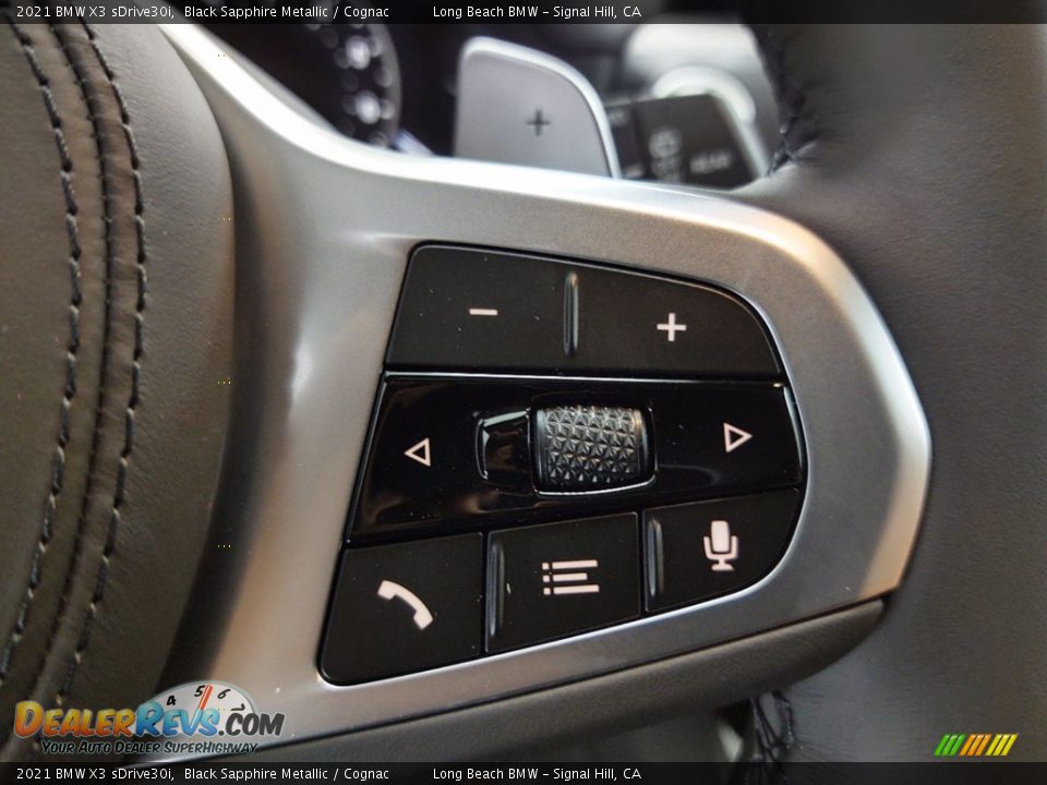 2021 BMW X3 sDrive30i Steering Wheel Photo #16