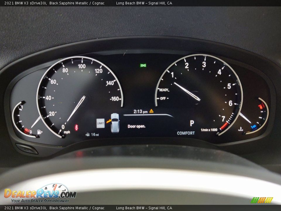 2021 BMW X3 sDrive30i Gauges Photo #17