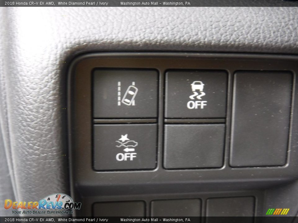 2018 Honda CR-V EX AWD White Diamond Pearl / Ivory Photo #16
