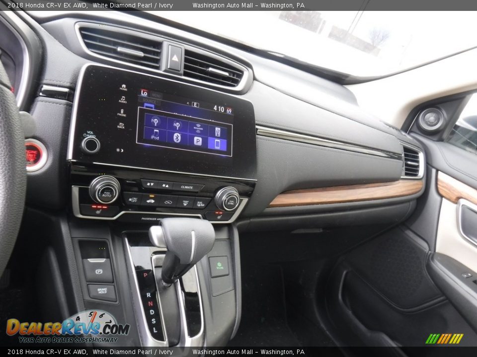 2018 Honda CR-V EX AWD White Diamond Pearl / Ivory Photo #18