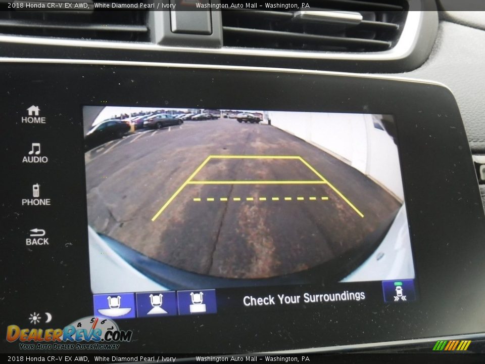 2018 Honda CR-V EX AWD White Diamond Pearl / Ivory Photo #20