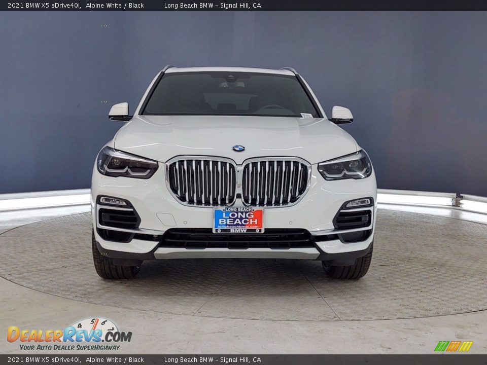 2021 BMW X5 sDrive40i Alpine White / Black Photo #2