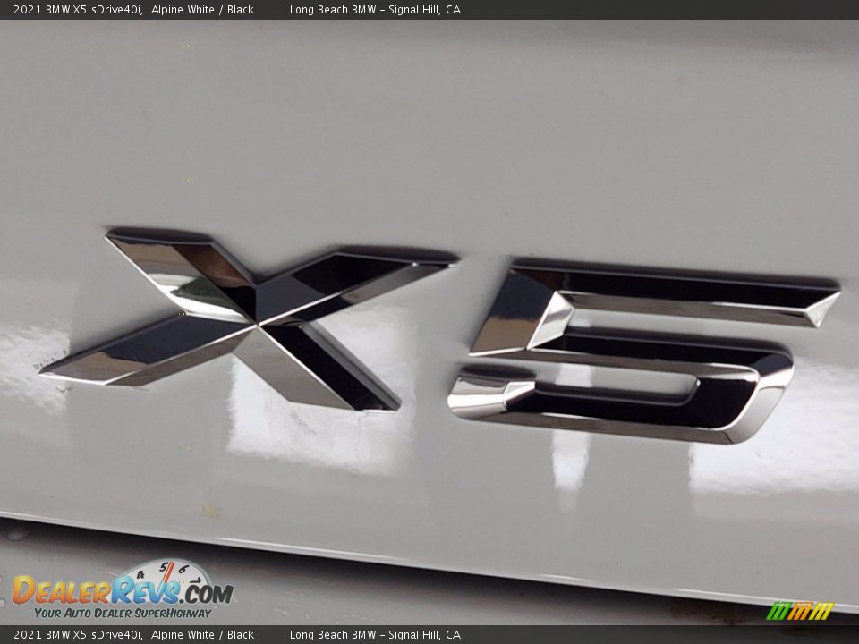 2021 BMW X5 sDrive40i Alpine White / Black Photo #8
