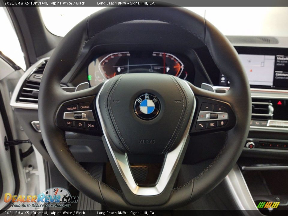 2021 BMW X5 sDrive40i Alpine White / Black Photo #14