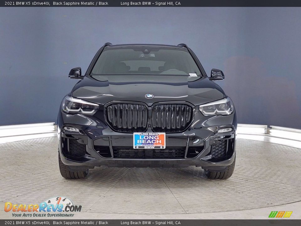 2021 BMW X5 sDrive40i Black Sapphire Metallic / Black Photo #2