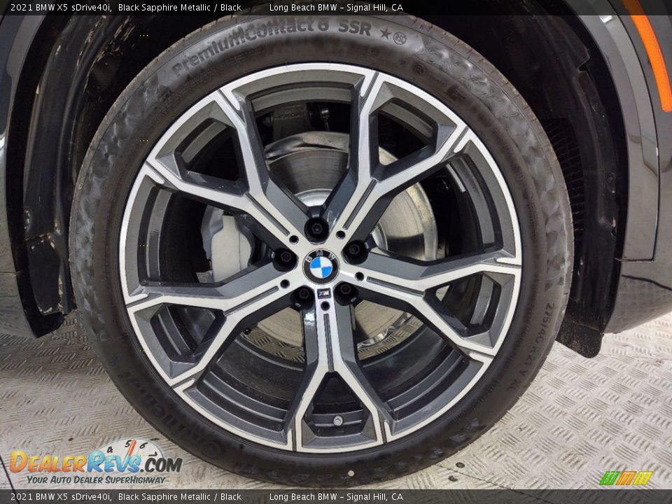 2021 BMW X5 sDrive40i Black Sapphire Metallic / Black Photo #3