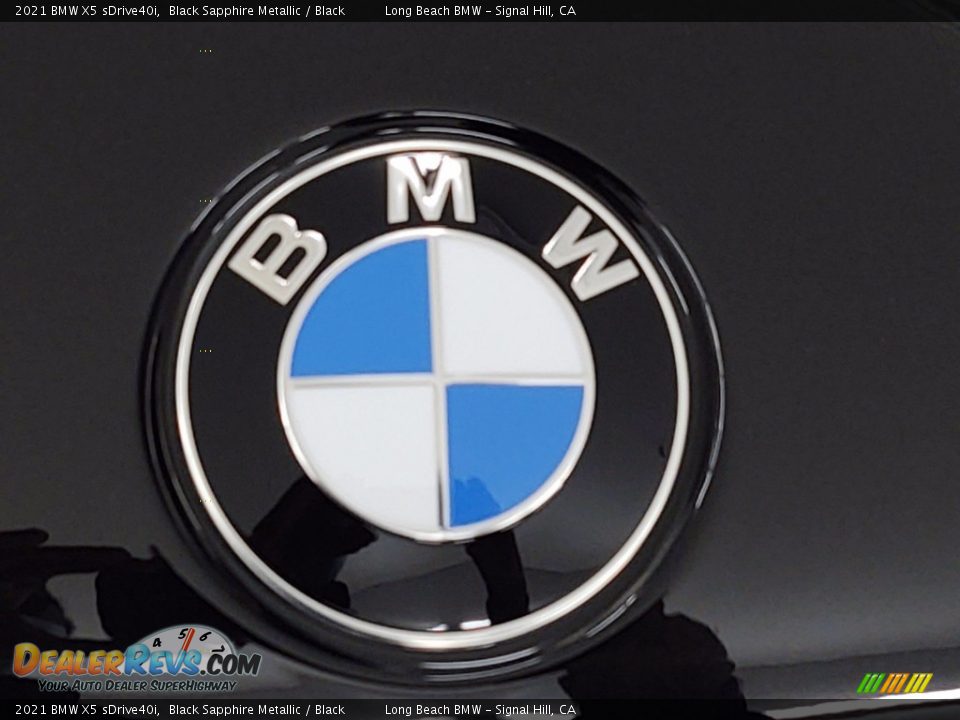 2021 BMW X5 sDrive40i Black Sapphire Metallic / Black Photo #5