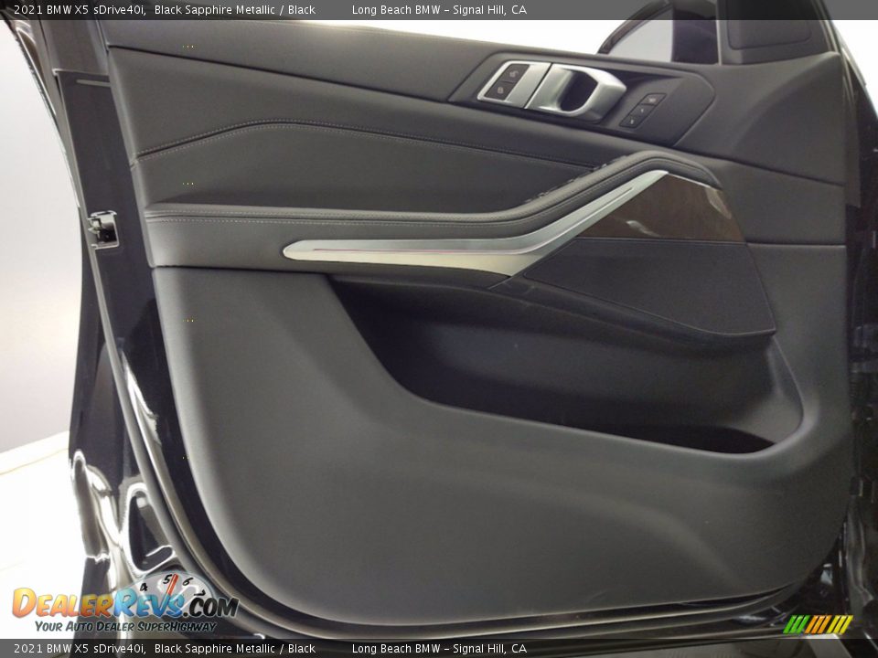 2021 BMW X5 sDrive40i Black Sapphire Metallic / Black Photo #10