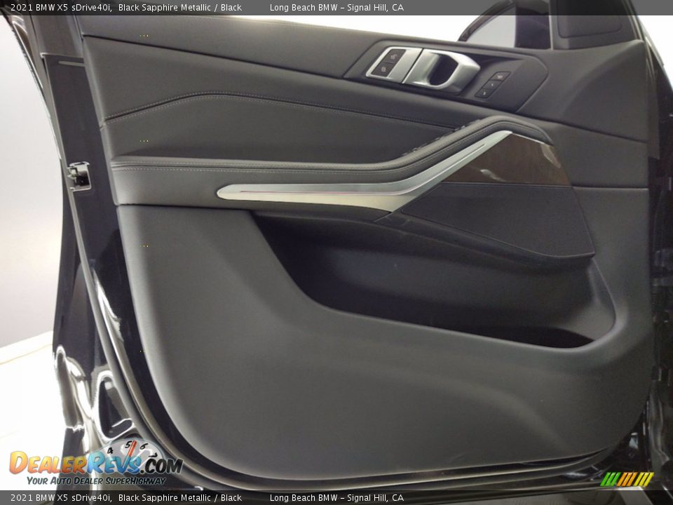 2021 BMW X5 sDrive40i Black Sapphire Metallic / Black Photo #10