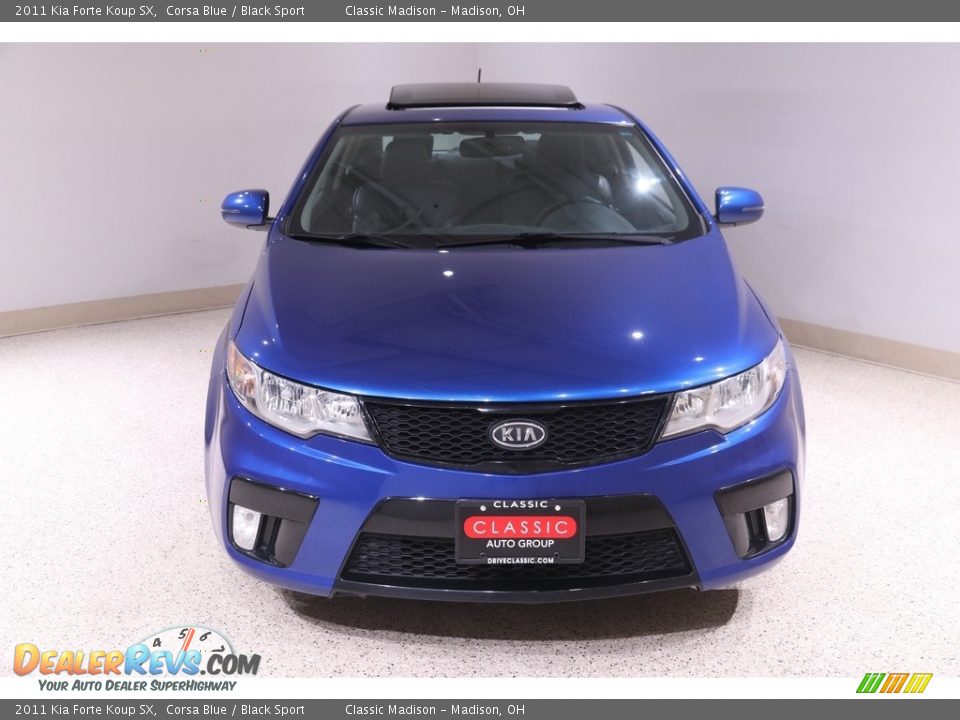 2011 Kia Forte Koup SX Corsa Blue / Black Sport Photo #2