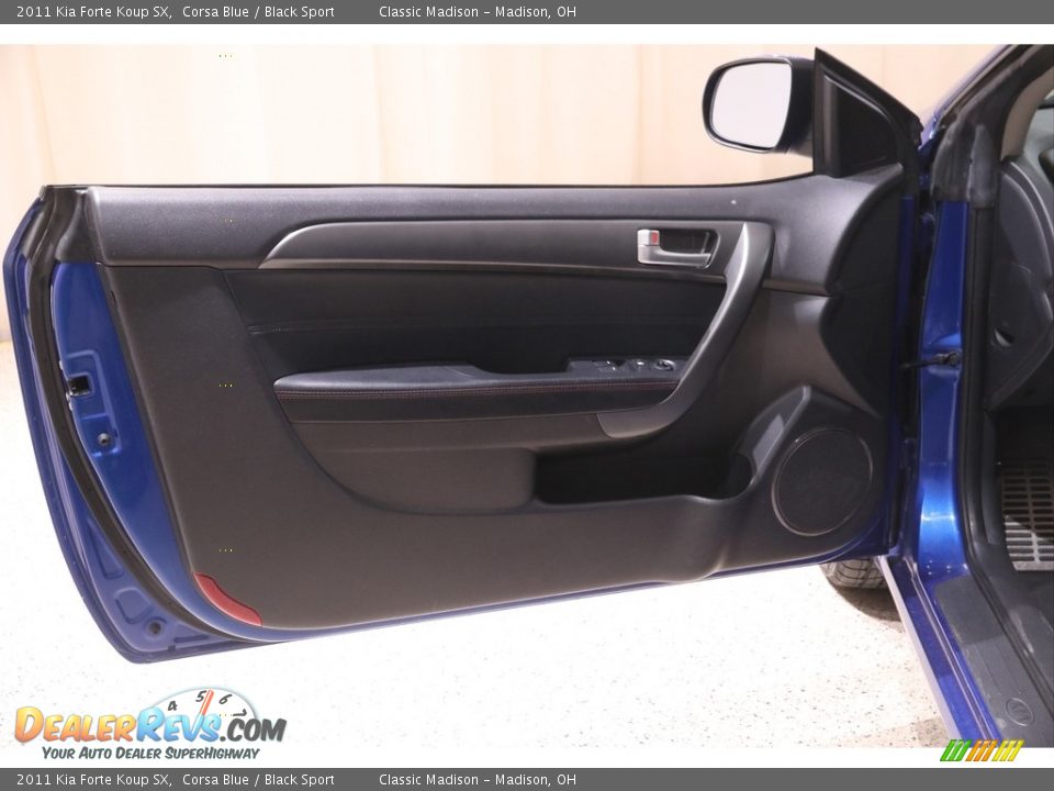 2011 Kia Forte Koup SX Corsa Blue / Black Sport Photo #4