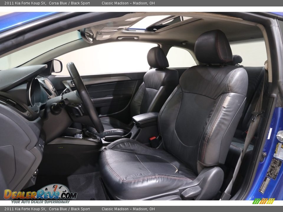 2011 Kia Forte Koup SX Corsa Blue / Black Sport Photo #5