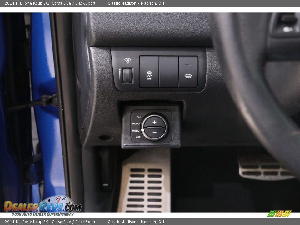 2011 Kia Forte Koup SX Corsa Blue / Black Sport Photo #6
