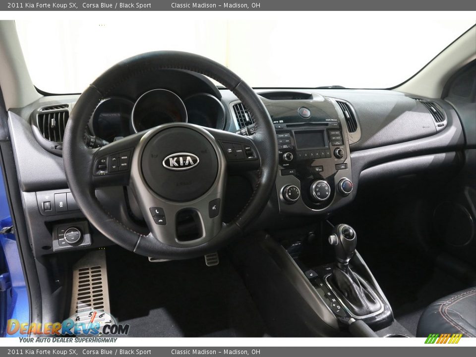 2011 Kia Forte Koup SX Corsa Blue / Black Sport Photo #7