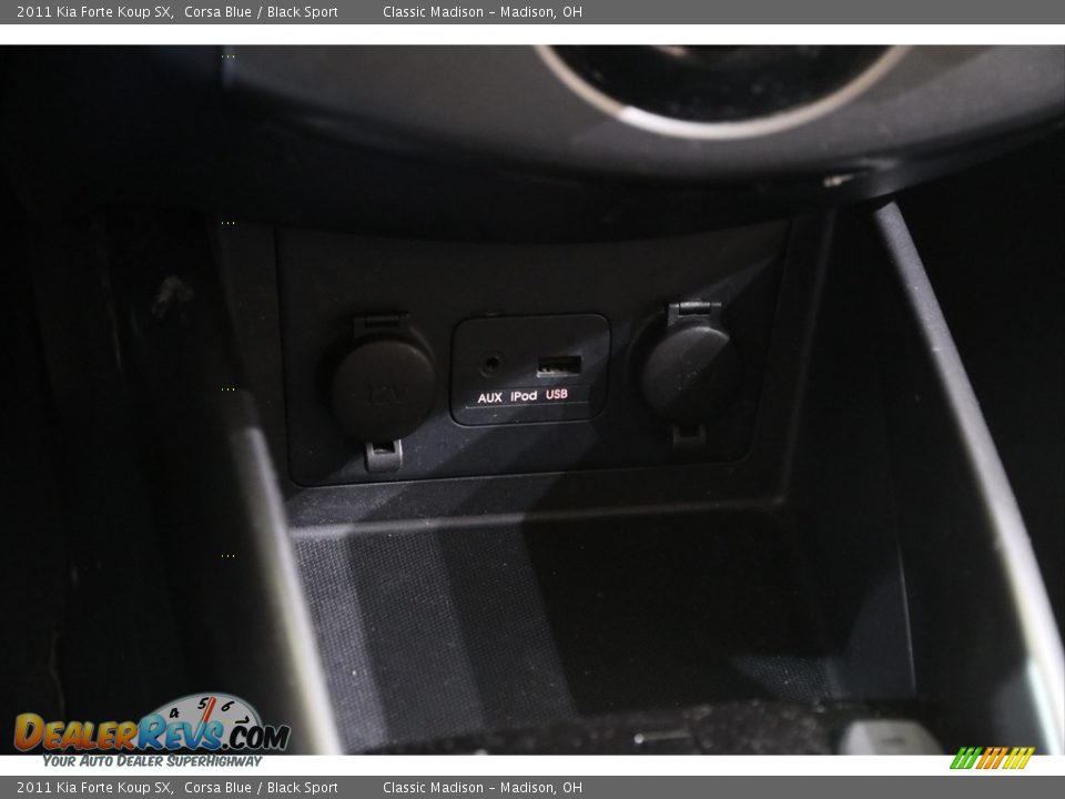 2011 Kia Forte Koup SX Corsa Blue / Black Sport Photo #12