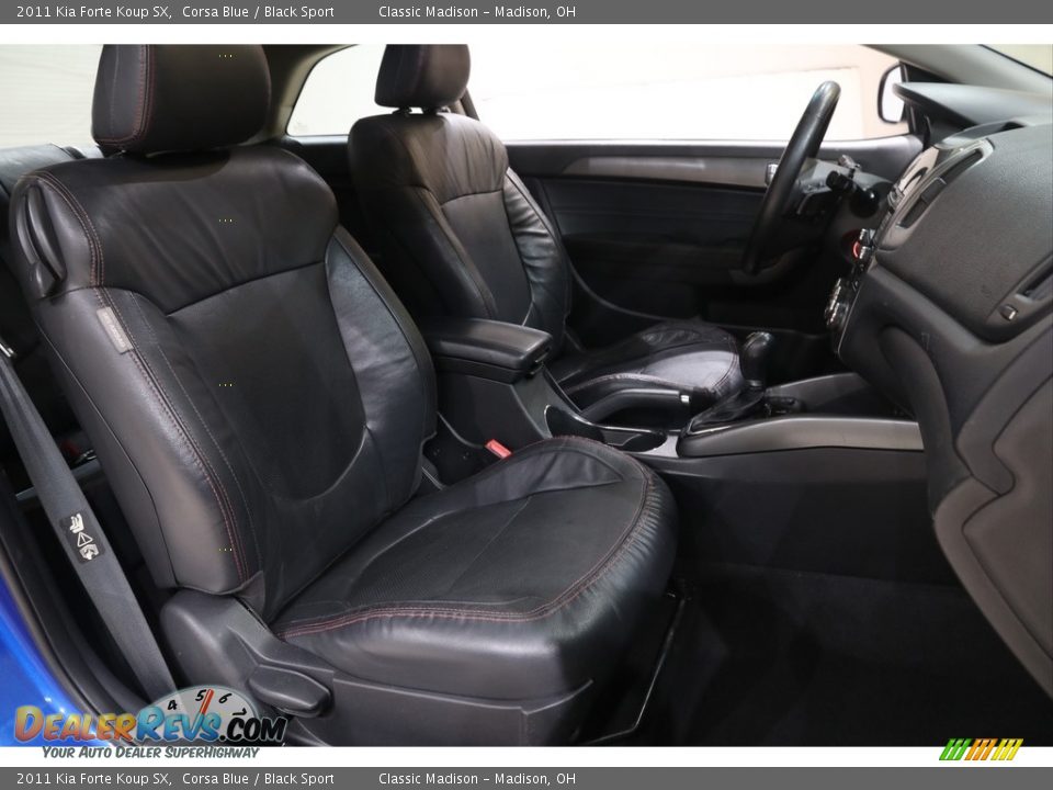 2011 Kia Forte Koup SX Corsa Blue / Black Sport Photo #14
