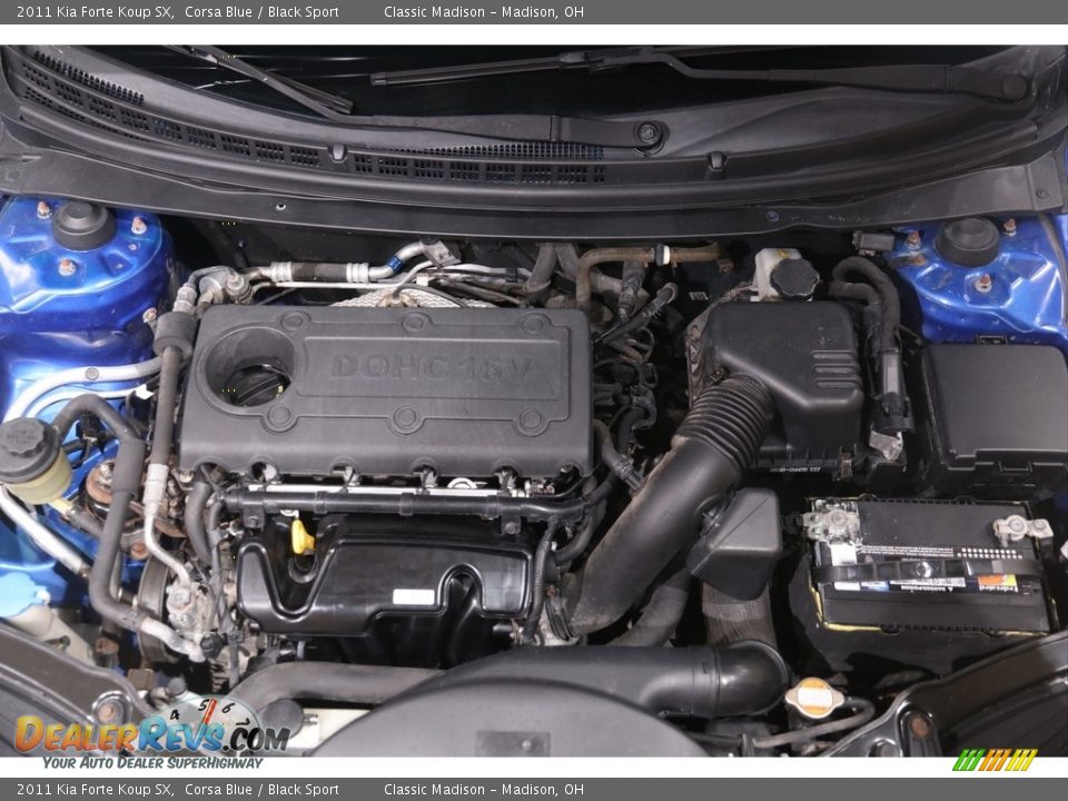 2011 Kia Forte Koup SX Corsa Blue / Black Sport Photo #18