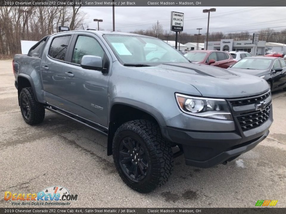 2019 Chevrolet Colorado ZR2 Crew Cab 4x4 Satin Steel Metallic / Jet Black Photo #1