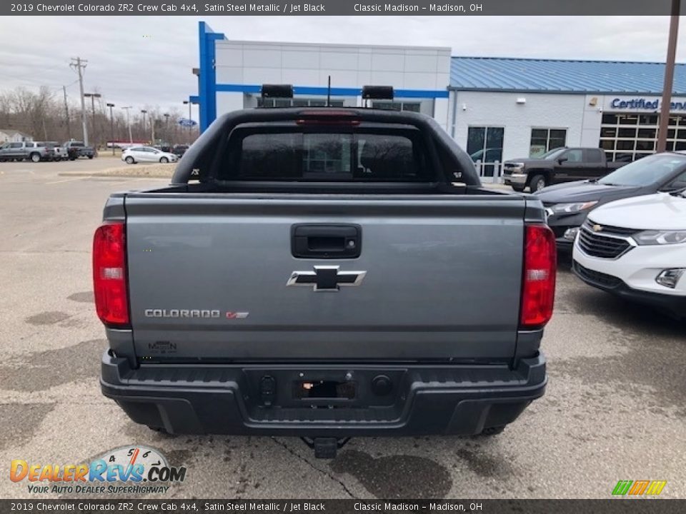 2019 Chevrolet Colorado ZR2 Crew Cab 4x4 Satin Steel Metallic / Jet Black Photo #5