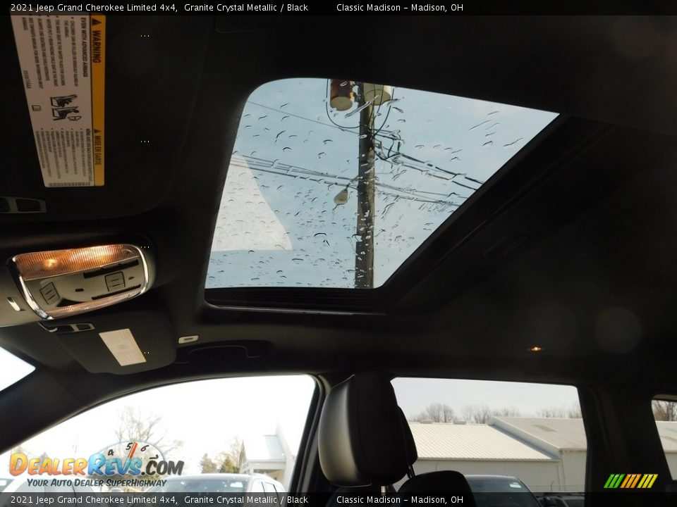 2021 Jeep Grand Cherokee Limited 4x4 Granite Crystal Metallic / Black Photo #3