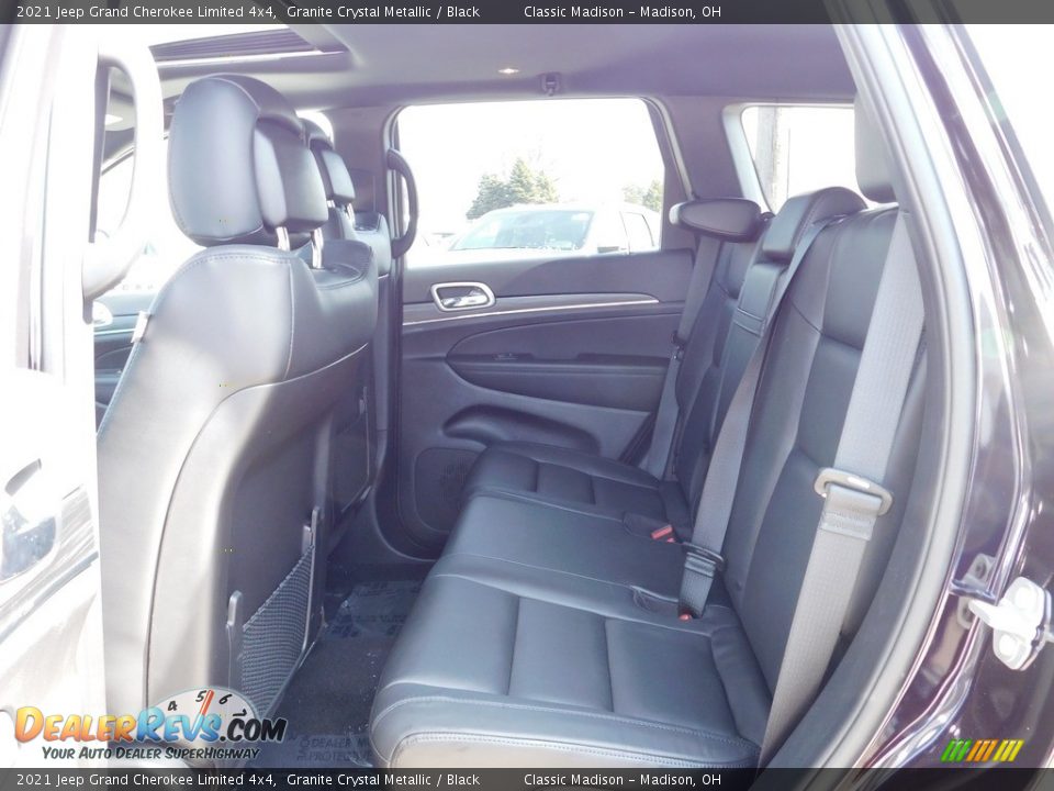 2021 Jeep Grand Cherokee Limited 4x4 Granite Crystal Metallic / Black Photo #4