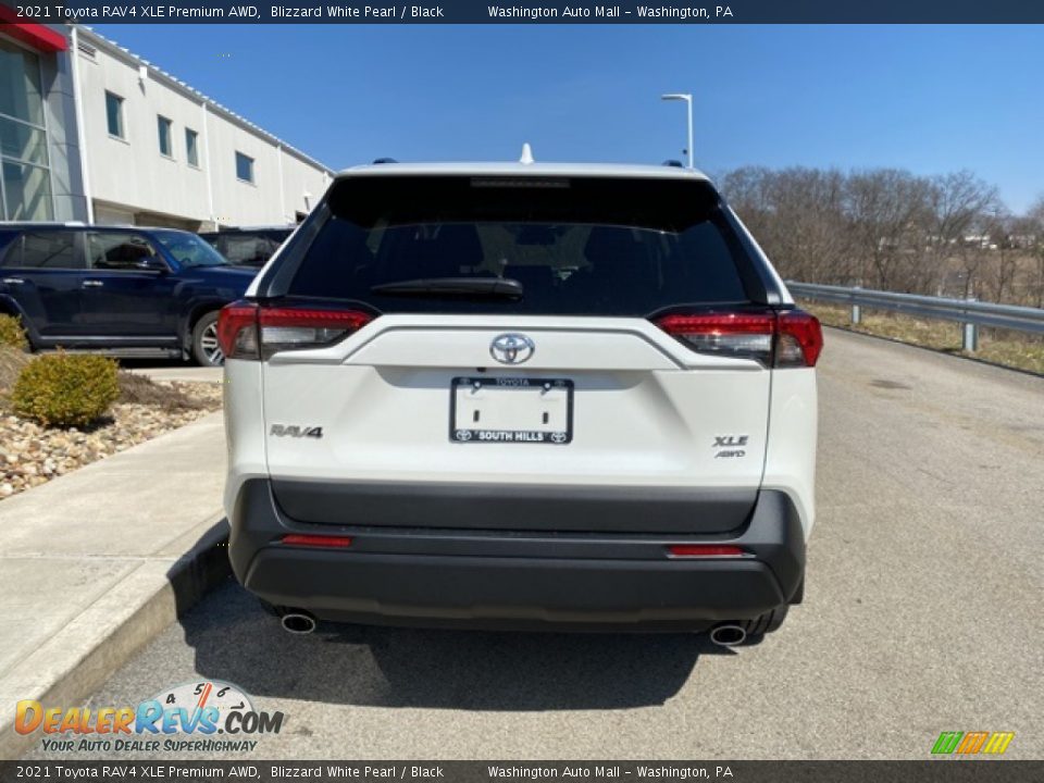 2021 Toyota RAV4 XLE Premium AWD Blizzard White Pearl / Black Photo #15