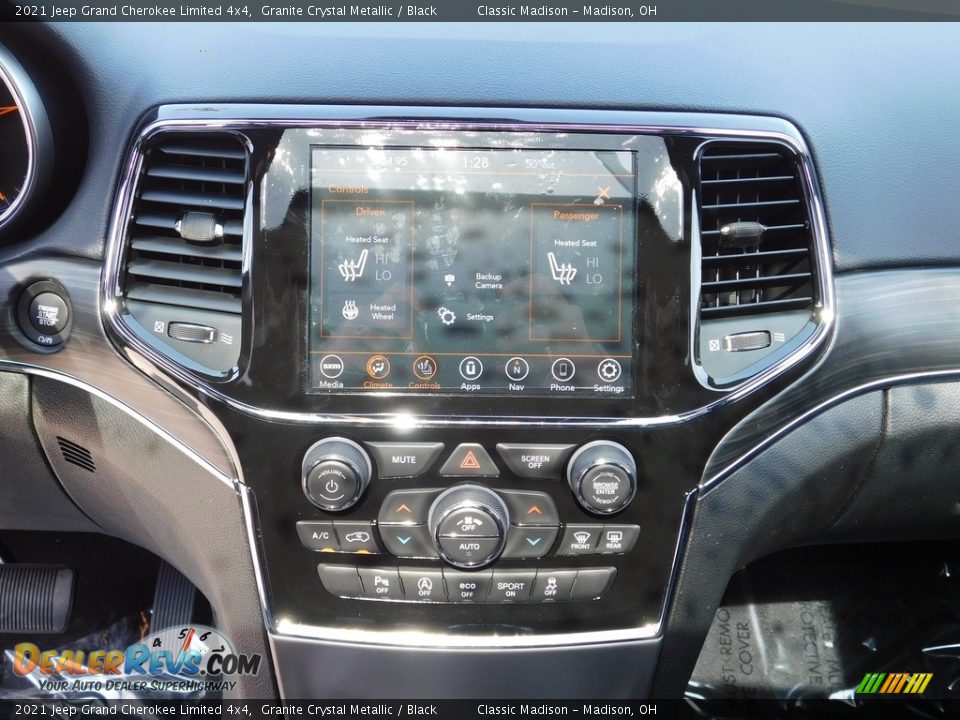 2021 Jeep Grand Cherokee Limited 4x4 Granite Crystal Metallic / Black Photo #6