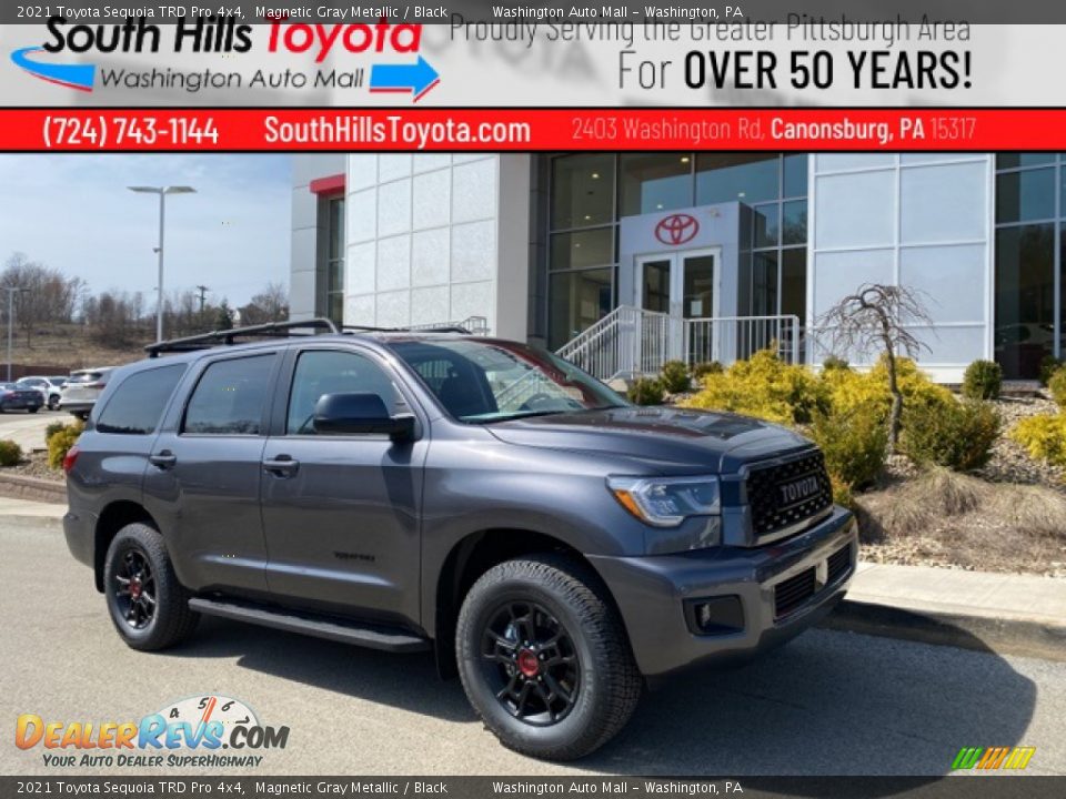 2021 Toyota Sequoia TRD Pro 4x4 Magnetic Gray Metallic / Black Photo #1