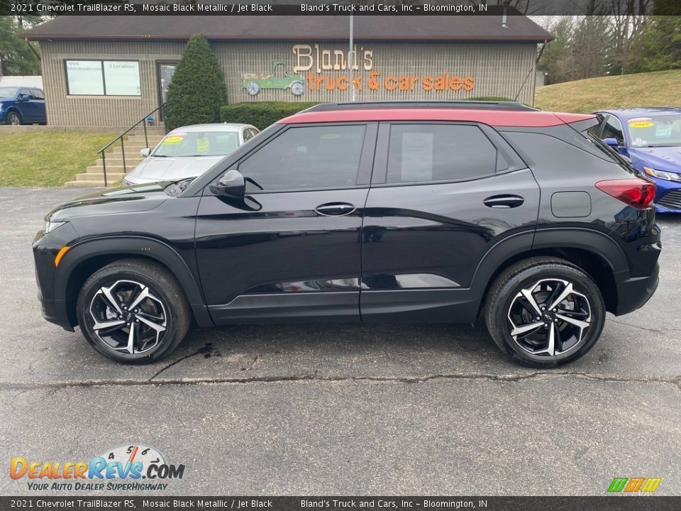 2021 Chevrolet Trailblazer RS Mosaic Black Metallic / Jet Black Photo #1