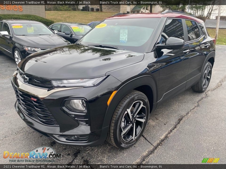 2021 Chevrolet TrailBlazer RS Mosaic Black Metallic / Jet Black Photo #2