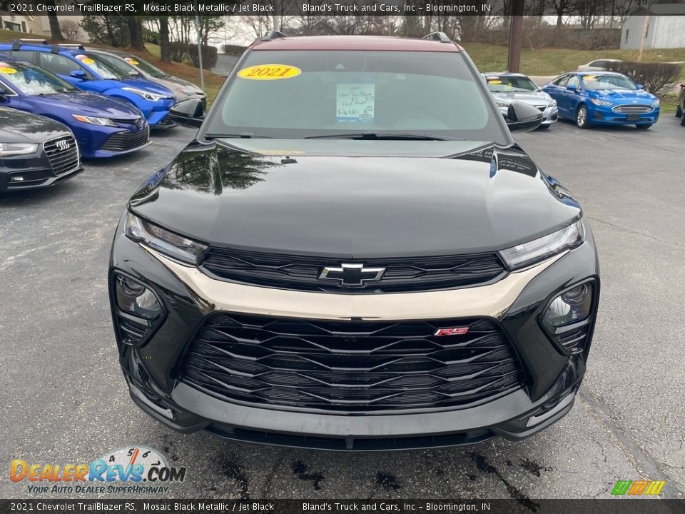 2021 Chevrolet TrailBlazer RS Mosaic Black Metallic / Jet Black Photo #3