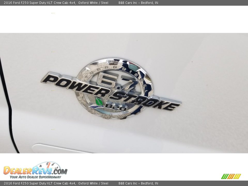 2016 Ford F250 Super Duty XLT Crew Cab 4x4 Oxford White / Steel Photo #8
