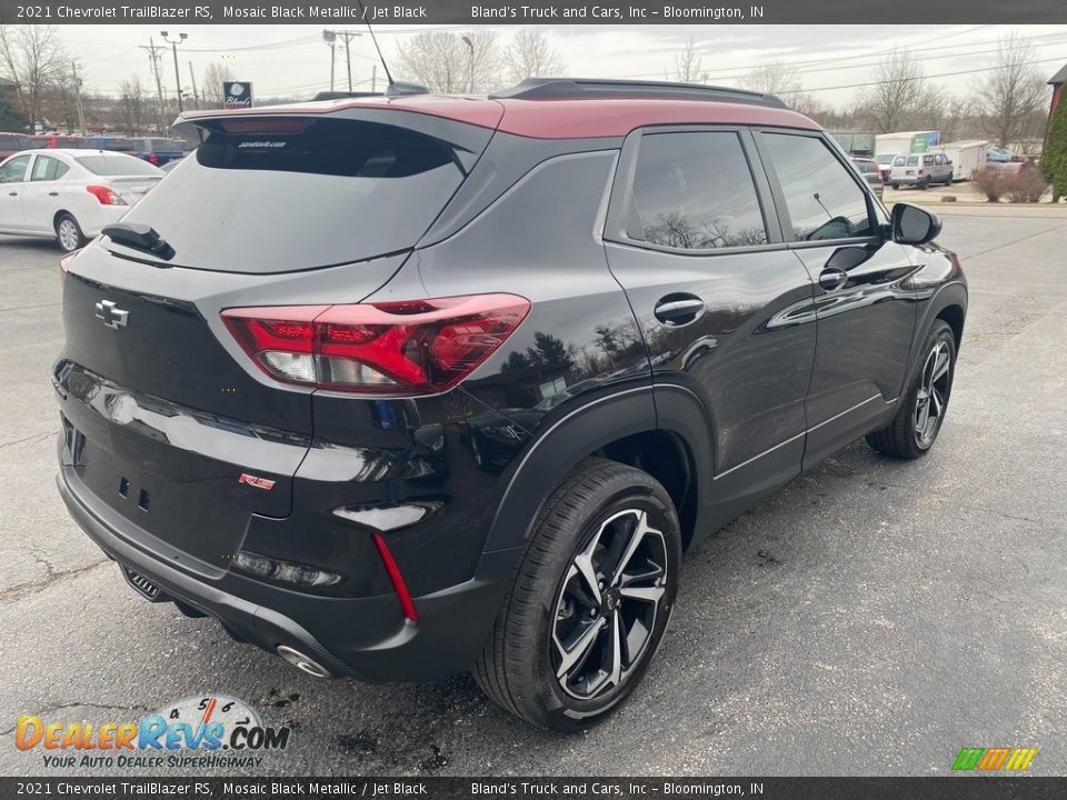 2021 Chevrolet TrailBlazer RS Mosaic Black Metallic / Jet Black Photo #6