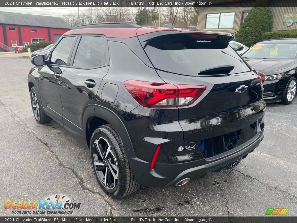 2021 Chevrolet Trailblazer RS Mosaic Black Metallic / Jet Black Photo #8