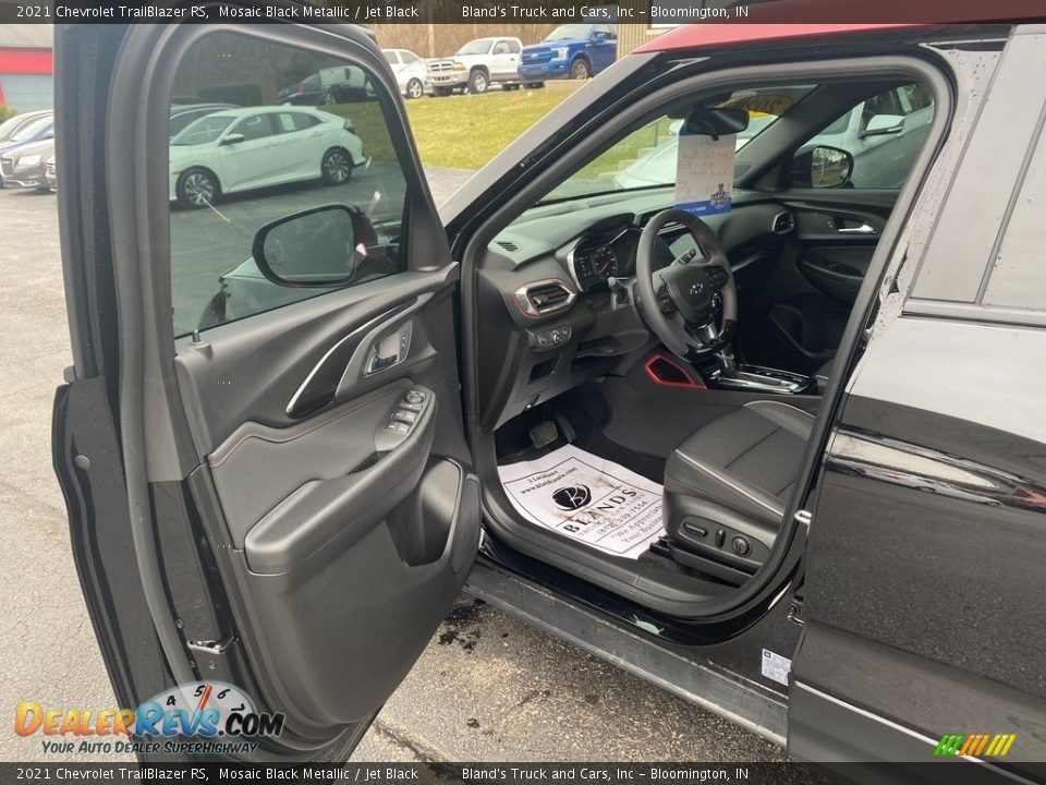2021 Chevrolet TrailBlazer RS Mosaic Black Metallic / Jet Black Photo #11