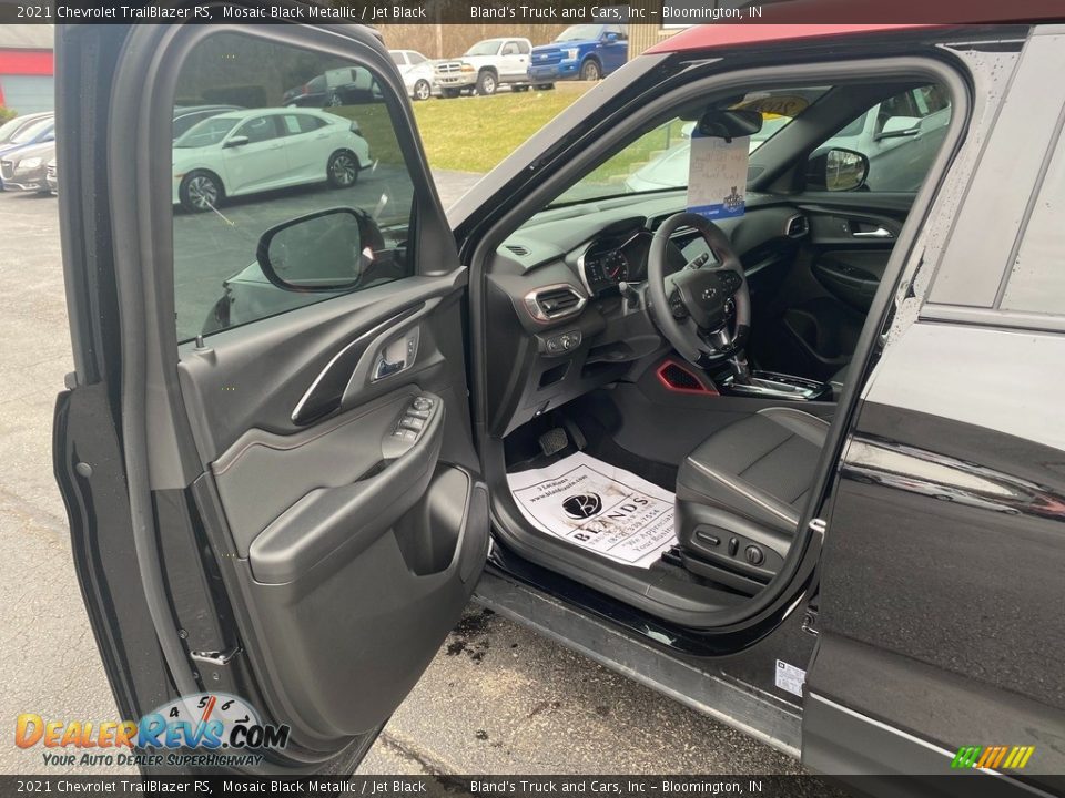 2021 Chevrolet Trailblazer RS Mosaic Black Metallic / Jet Black Photo #11