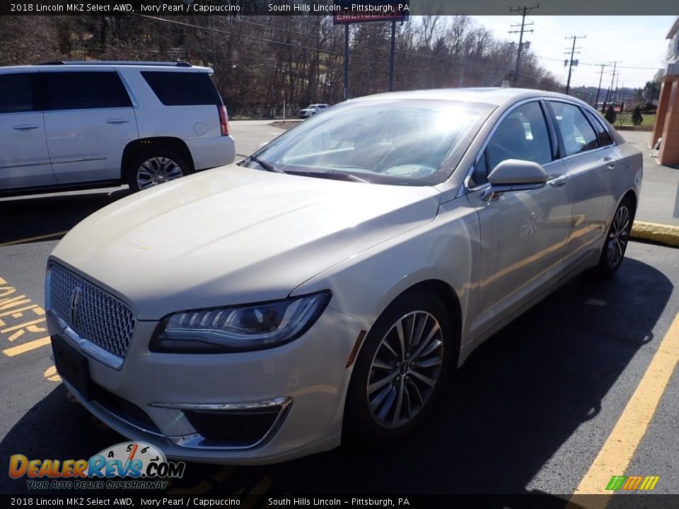 2018 Lincoln MKZ Select AWD Ivory Pearl / Cappuccino Photo #1