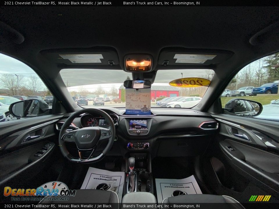 2021 Chevrolet TrailBlazer RS Mosaic Black Metallic / Jet Black Photo #15