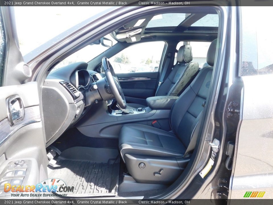 2021 Jeep Grand Cherokee Overland 4x4 Granite Crystal Metallic / Black Photo #2