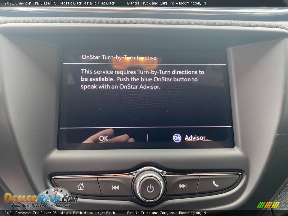 2021 Chevrolet TrailBlazer RS Mosaic Black Metallic / Jet Black Photo #26