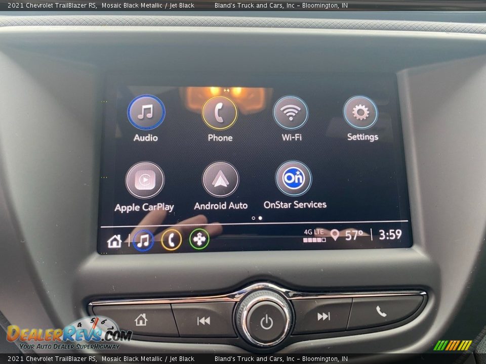 2021 Chevrolet TrailBlazer RS Mosaic Black Metallic / Jet Black Photo #29