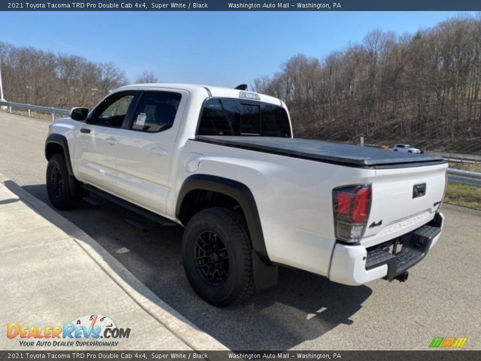 2021 Toyota Tacoma TRD Pro Double Cab 4x4 Super White / Black Photo #2