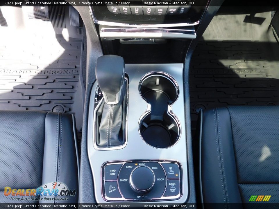 2021 Jeep Grand Cherokee Overland 4x4 Granite Crystal Metallic / Black Photo #7